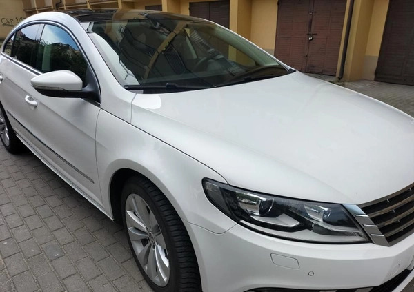 Volkswagen CC cena 49800 przebieg: 92000, rok produkcji 2014 z Słupsk małe 436